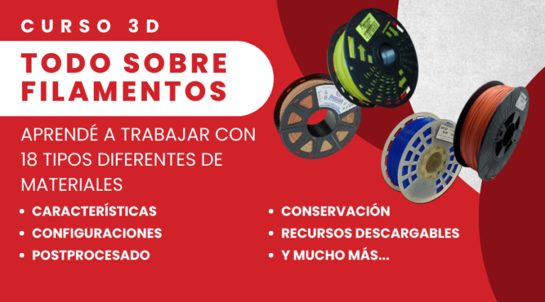 Experto en filamentos: 18 tipos de materiales