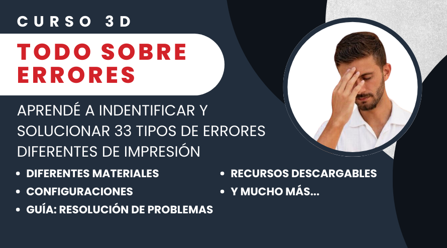 Problemas/soluciones de impresión 3D